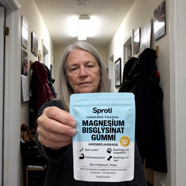 Viðskiptavinur með magnesíum-bisglýsínat gúmmí frá Betri heilsa